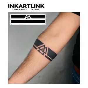 tatto fruit ink melingkar tahan tato pergelangan tangan tahan 1 bulan Temporary