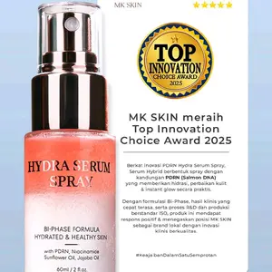 MK SKIN HYDRA SERUM SPRAY PDRN - ANTI AGING DAN GLOWING ORIGINAL 100% BPOM