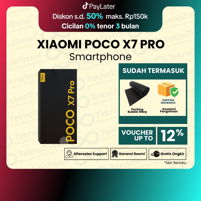 Gambar Handphone HP Xiaomi POCO X7 Pro 5G Dimensity 8400-Ultra 6000mAh 90W HyperCharge CrystalRes 1.5K AMOLED Smartphone - Green, 12/512GB dari TeknoTrend ID Kota Administrasi Jakarta Pusat Tokopedia