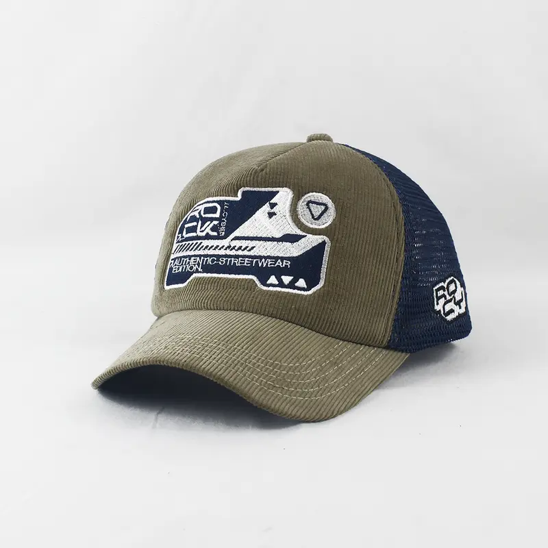 Topi Trucker Corduroy Rock Cyber - RCO23 0