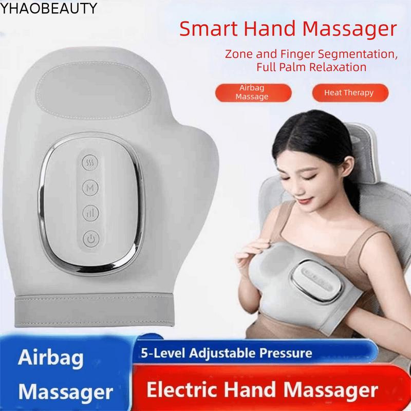 YHAOBEAUTY Di động Chườm nóng Máy mát xa tay không dây Áp suất có thể điều…