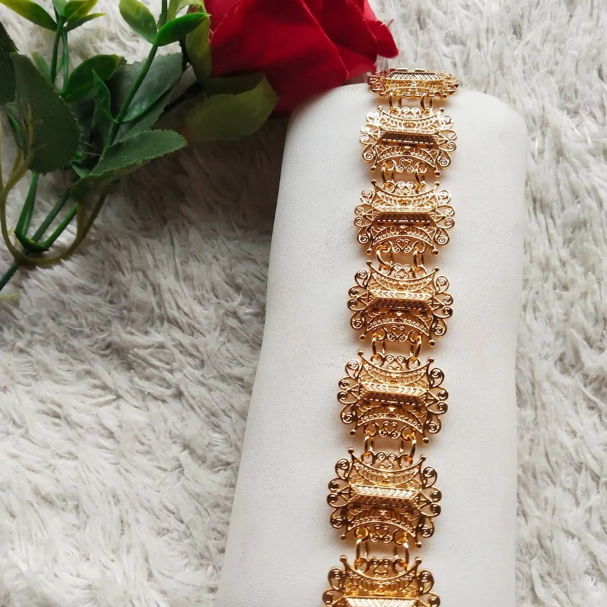 Gelang Tangan Rantai Pintu Aceh Besar Xuping Gold Warna Emas 22 Perhiasan - Bracelets