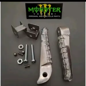 footstep / step pijakan kaki belakang motor Yamaha Vixion old/new Vega Astrea universal all motor
