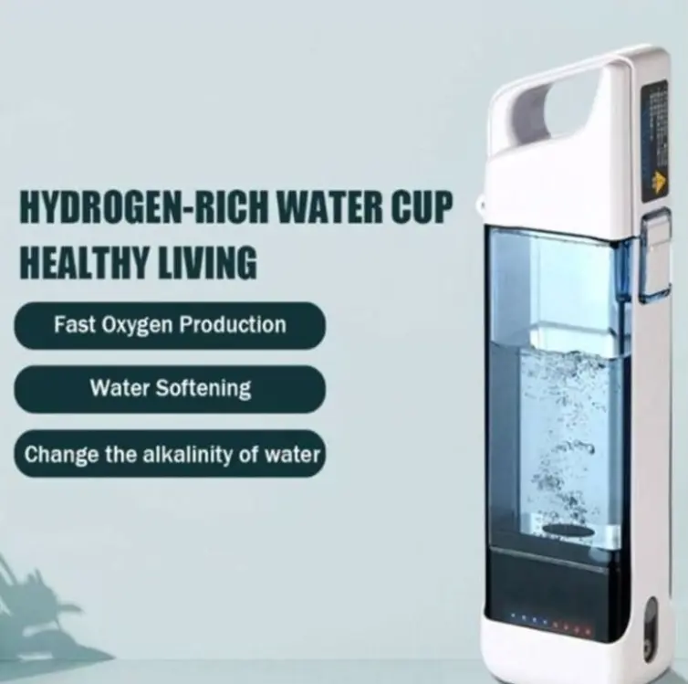 Hydrogen Water Generator with Inhaler Pitcher Bottle Ionized Water Machine Electrolyzer Portable Hydrogen
