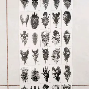 [ 10 PCS TC-K01 ] COD 30 varian tatto temporer seri kecil TC-K01 random tidak bisa pilih gambar stiker tato temporary tato sementara