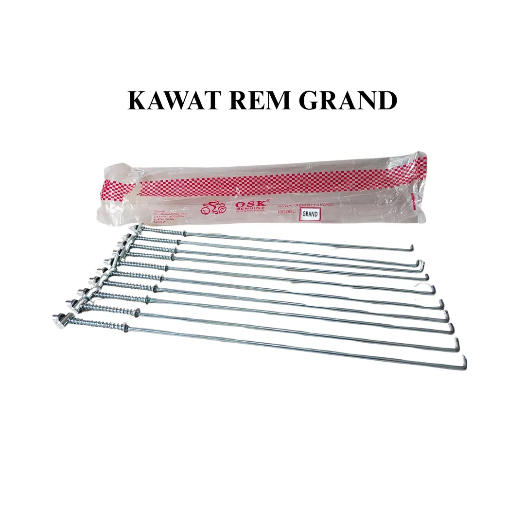 KAWAT REM / LIDI REM / TIANG REM / GANTAR REM BELAKANG GRAND / GL PRO / LEGENDA / CB / MEGA PRO NEW / SHOGUN / SMASH OSK