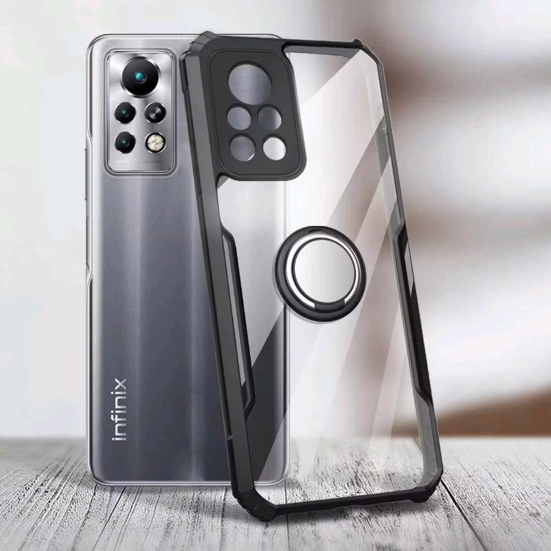 Case For Infinix Hot 50 Pro+ Hot 50 5G Hot 50 4G Hot 50i Hot 40 Pro Hot 40i Hot 30 Hot 30i Hot 30 Play Hot 20s Hot 12 Pro Hot 12 Play Hot 12 Hot 11 Play Hot 10 Hot 10 Play Hot 10s Shockproof With Ringstand 4
