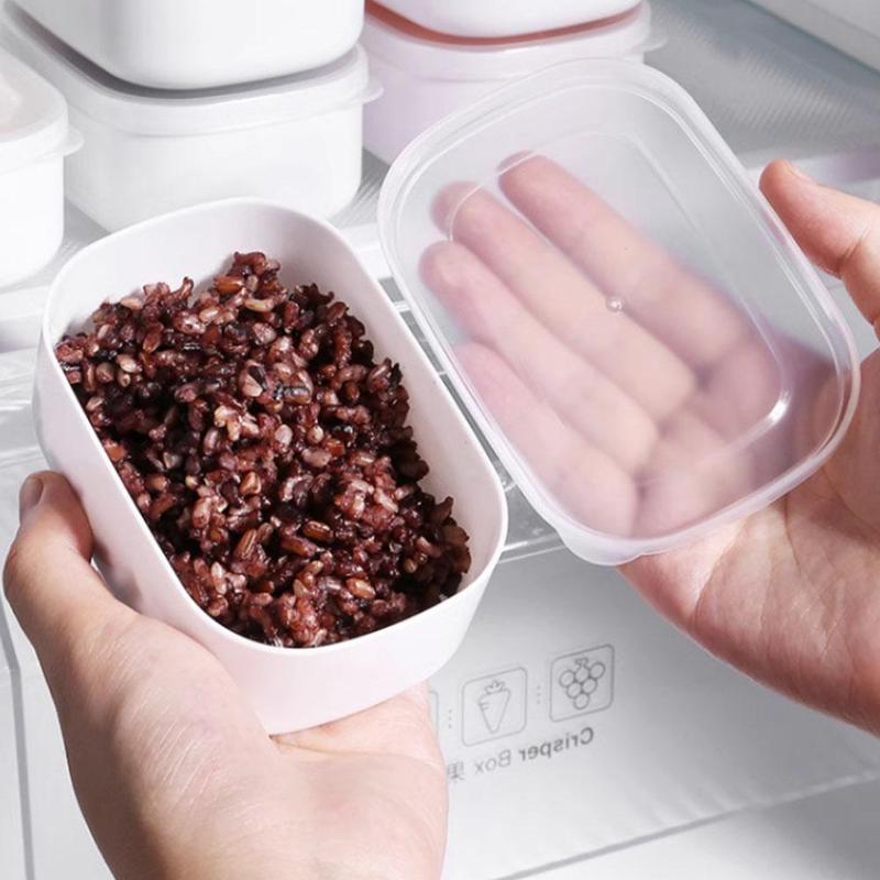 Product Introduction of Rice Portioning Box Fat-reduced Meal Quantitative Lunch Food Lunch Container Storage Box Q7X7 23