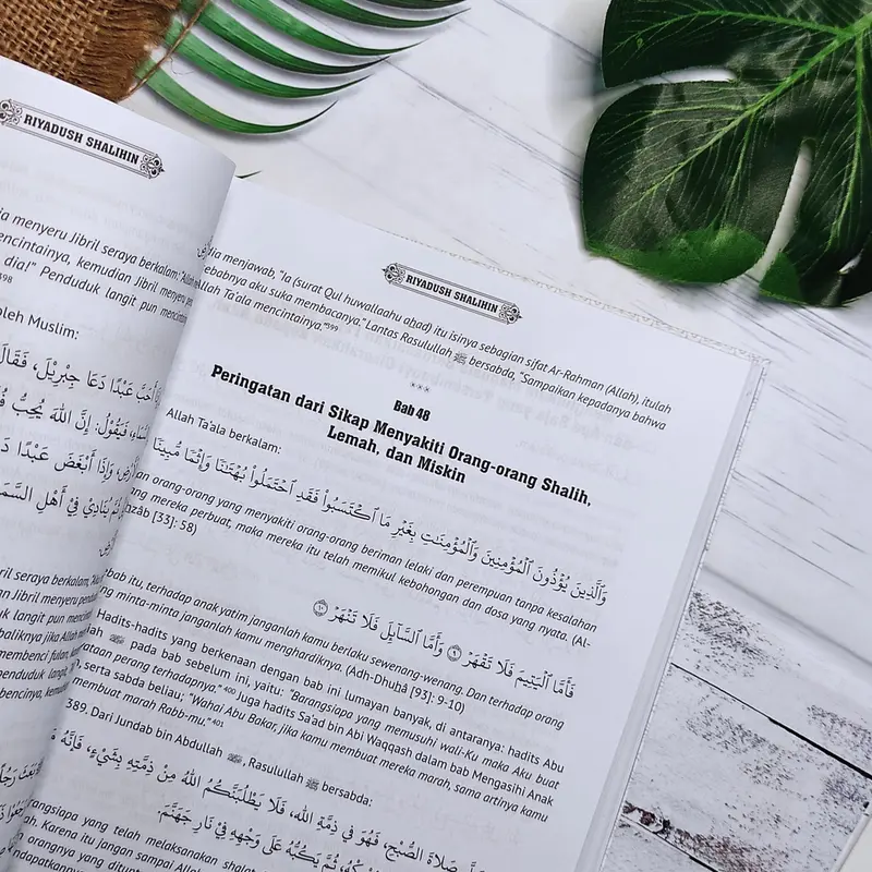 Riyadus Sholihin Karya Imam An-Nawawi Asy Syafii Riyadhus Shalihin Pustaka Arafah Original Asli 6