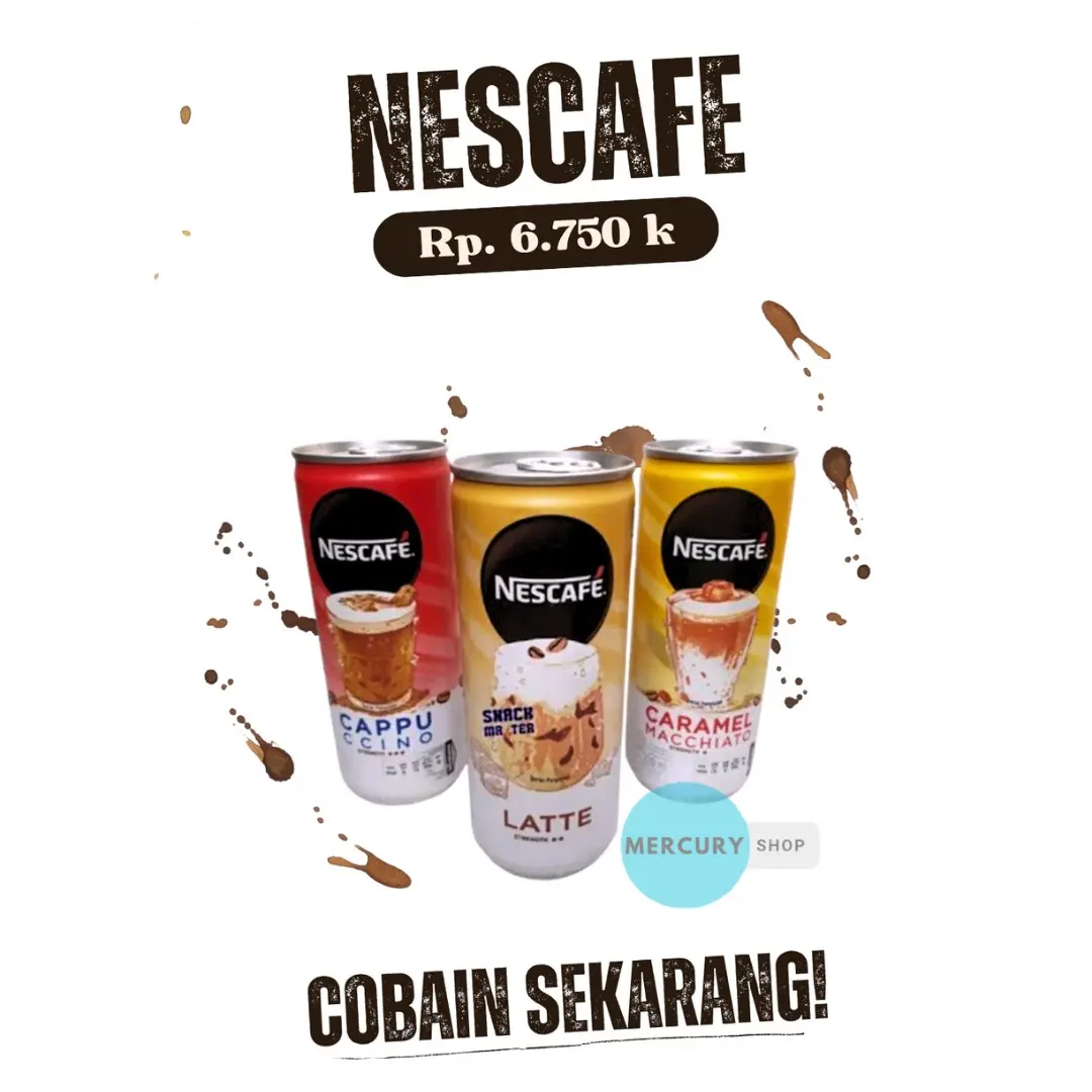 kopi nescafe ala Cafe ukuran 200 ml Coffee