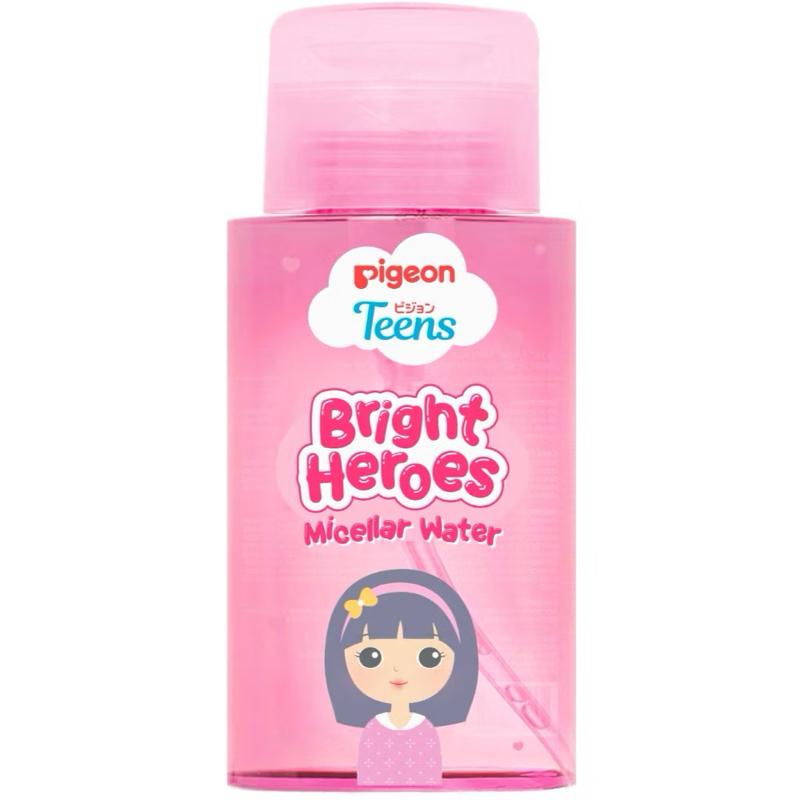 (Micellar Water) PIGEON TEENS BRIGHT HEROES MICELLAR WATER 100 ML micellar water pembersih make up remover pigeon Pigeon teens teen teenage remaja cleansing make up 100ml 100 ml pigeon teens brighten purify and refresh Cleansing 1