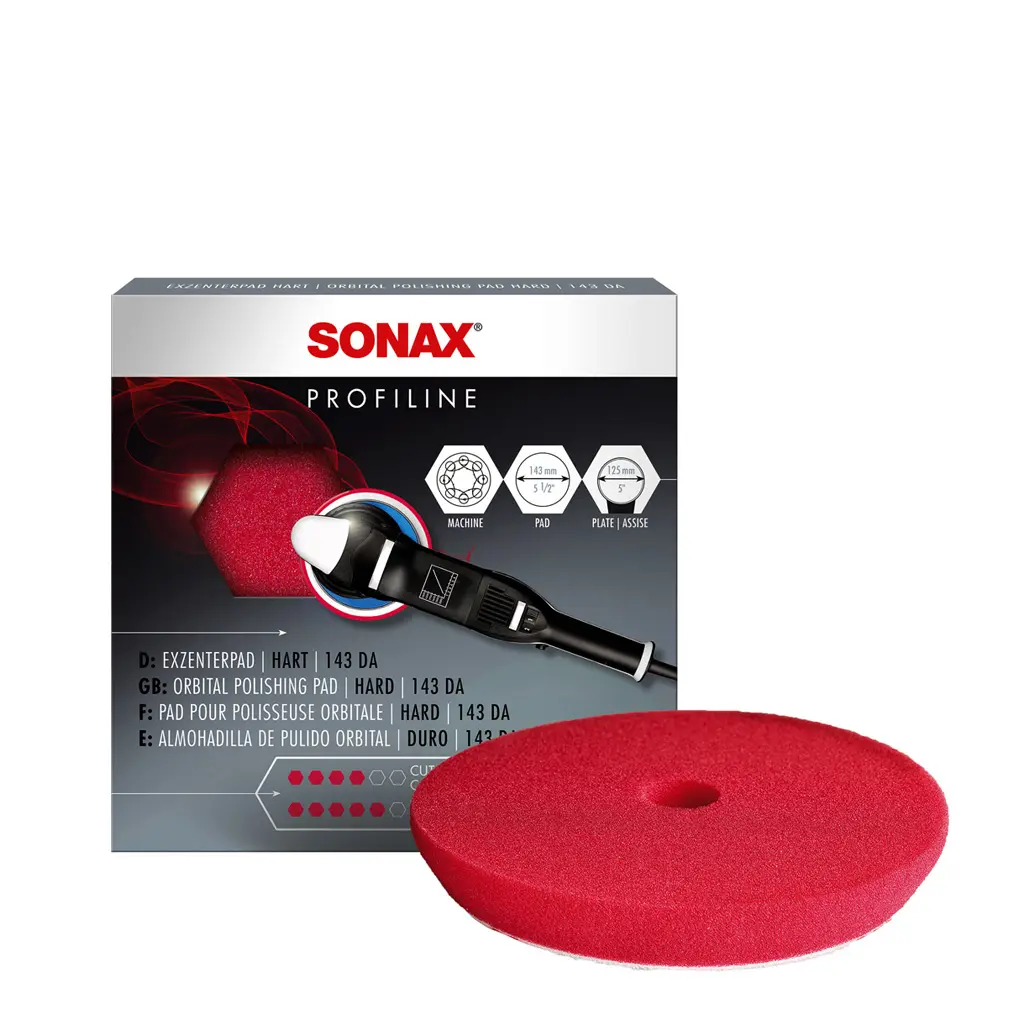 Sonax Profiline Foam Cutting Pad 5" for Dual Action Polisher