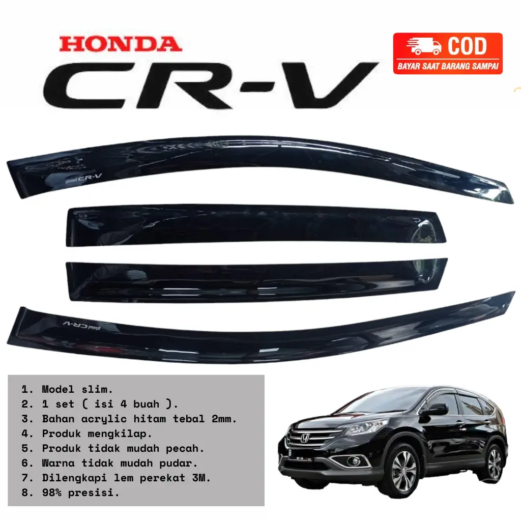 TALANG AIR MOBIL HONDA CRV TAHUN 2013-2016 CRV GENERASI KE-4 Car talang  air  mobil