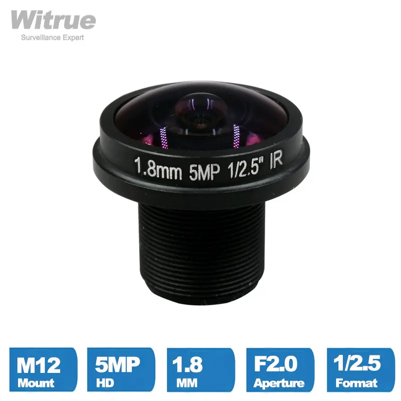 Lensa Cctv fieseye mata ikan 1,8mm 5Mp wide 0