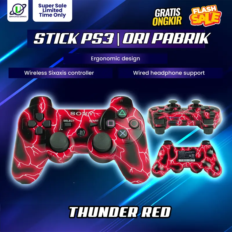 STICK PS 3 PS3 / DS3 WIRELES CONTROLER PS3 MOTIF Controller 7