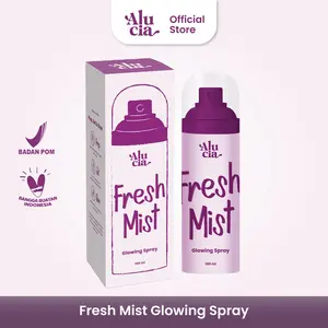 READY! ALUCIA Fresh Mist Glowing Spray dengan Essence Serum Face Spray Face Mist 100ml Hydrating Mist Toner Setting Spray with Three Functions in One Spray Facemist by Alucia