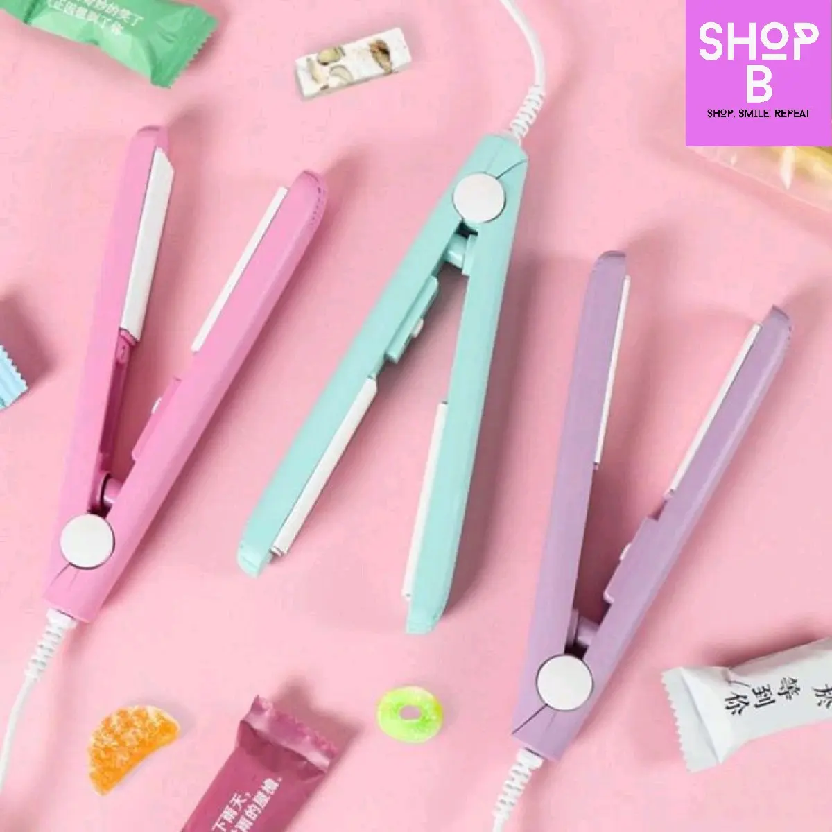 CATOKAN MINI 2 IN 1 PELURUS RAMBUT DAN CURLY RAMBUT MULTIFUNGSI