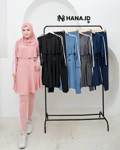 Setelan Olahraga Hijab Hana | Baju Renang | Oneset Sport Sporty Wanita Muslim