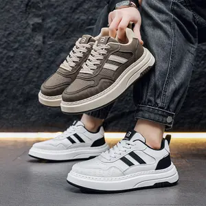 PANARYBODY Sepatu Pria Terbaru Casual Bertali Ootd Kampus QNA2521 Sneakers Cowok Motif simpel Kekinian