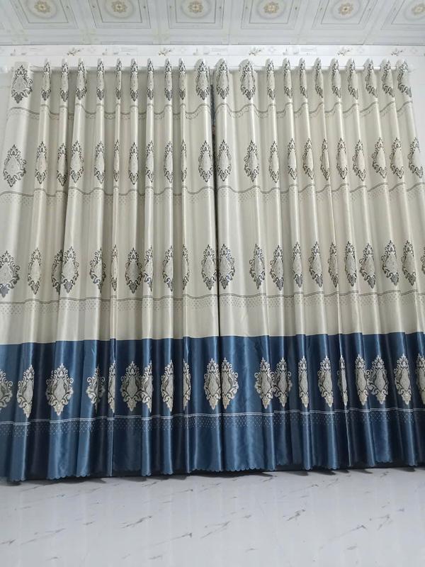 RÈM GẤM NGỌC TRAI LOẠI 1 SIÊU DÀY TRỌNG LƯỢNG 900 GRAM 1M VẢI Chống nắng 95% Rèm cửa sổ và cửa chính đầy đủ kích thước rèm không kèm thanh treo rem chega quyết ngan rem thay rèm cửa rèm cửa