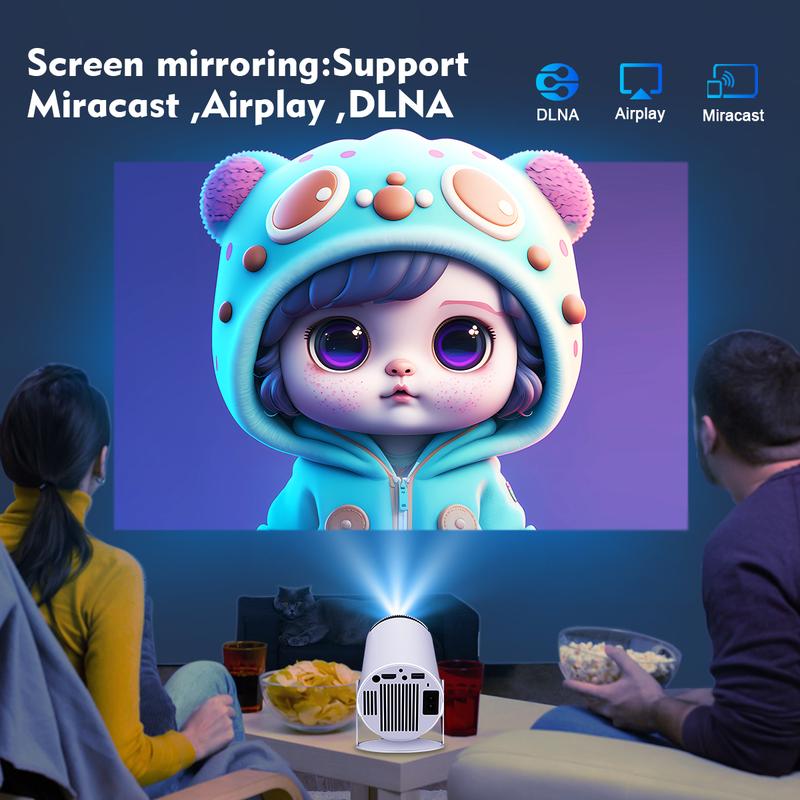 [UK warehouse] Magcubic 4K HY300 Pro Portable Projector Native 1280*720P Android 11 Dual Wifi6 260ANSI Built-in Speaker&Appstore Allwinner H713 BT5.0 Cinema Outdoor Mini Projetor WIFI6 Remote Control included Mini Smart Projector 2025 6