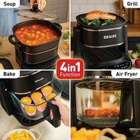 Gambar IDEALIFE - Air Fryer – 4in1 Penggoreng Tanpa Minyak (4.5L) - AF-3401 dari IDEALIFE ONLINE STORE Kota Administrasi Jakarta Utara 2 Tokopedia