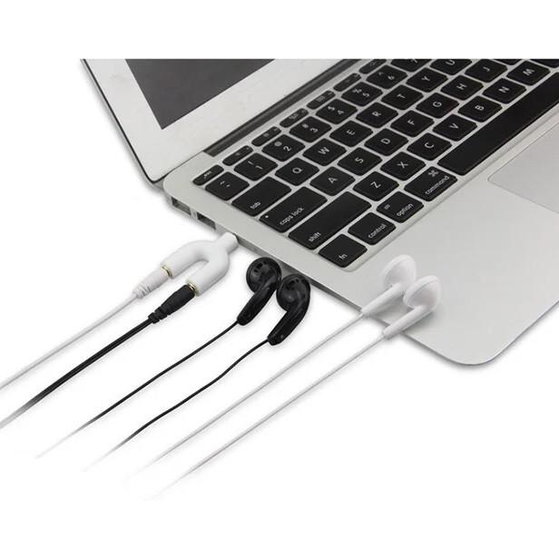 Splitter Audio U Shape 3.5mm ke Headphone dan Mic - K0650 Accessories 2