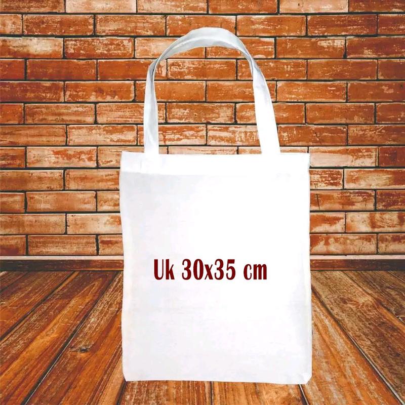 tote bag putih polos bisa untuk praktik ecoprint Totebag Wanita acara event promosi dll 4