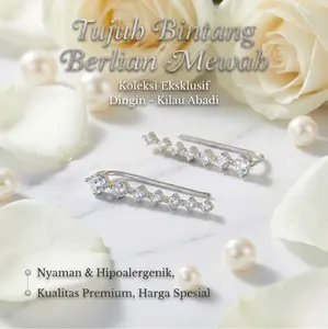 Berlian Tujuh Bintang dalam Cincin Lengkung: Pesona yang Memikat