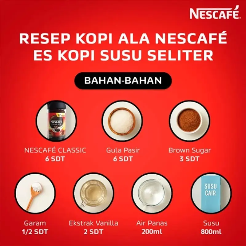 NESCAFE Classic Kopi Instan Kopi Hitam 100g Dan 200g Jar 3