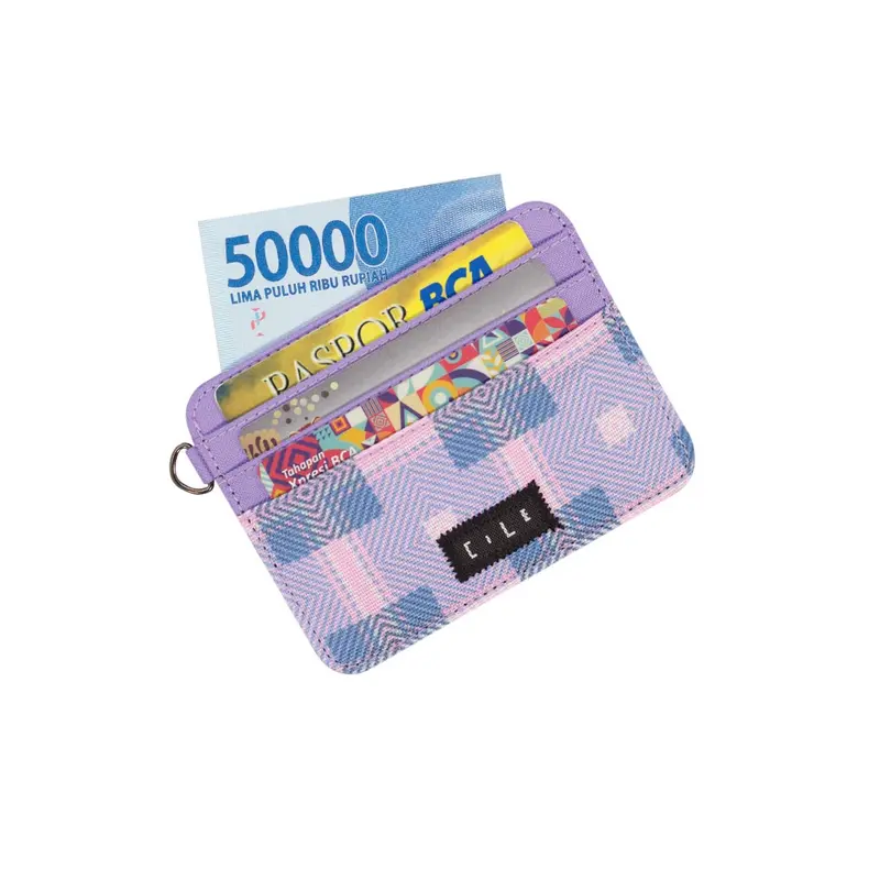 Dompet Kartu Tipis Slim Wallet Simple Wallet Pria Wanita - Dsw013L 0