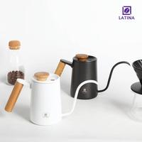 Gambar Latina Kettle Bango Ver 2 Gooseneck Teko Kopi Manual Barista & Rumahan Wood Handle Drip Kettle Tahan Panas - Putih dari Maharaja Coffee Kota Administrasi Jakarta Pusat 1 Tokopedia