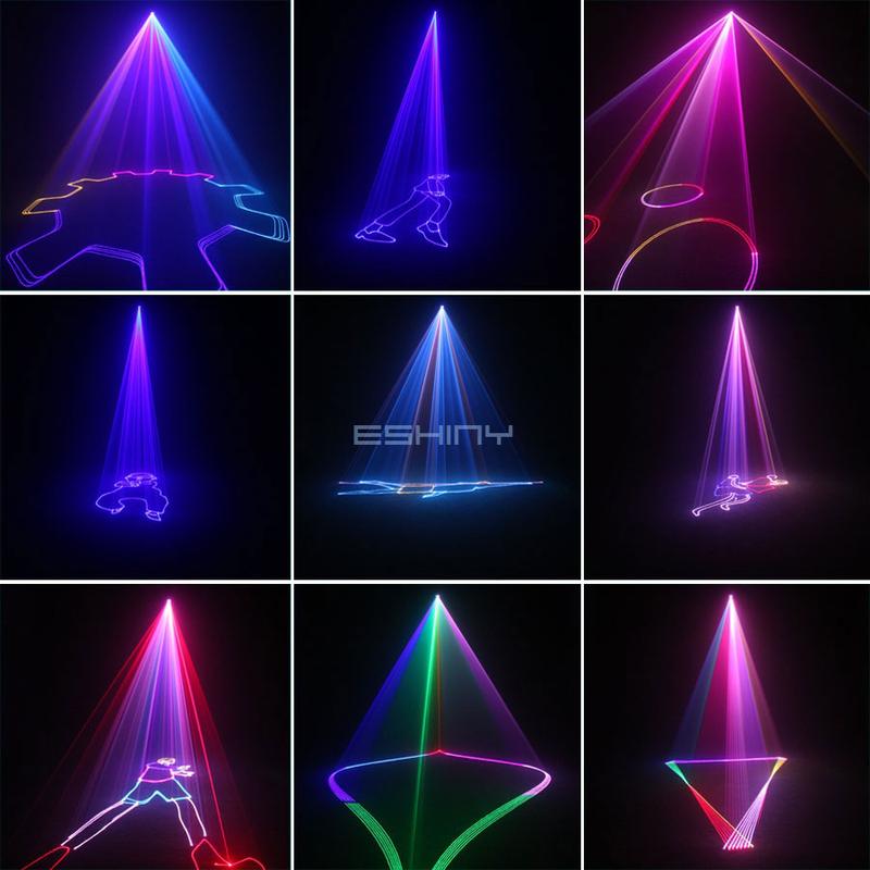 Product Introduction of 500mW Animation RGB Laser Lines Beam Stage Light Pattern Projector Scans Remote DMX Sound DJ Dance Bar Logo Shop Holiday Party Professional Effect Lighting System Show G1 23