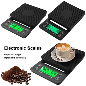 Timbangan Digital Kopi 3/5KG Timer Kopi Kue Pour Over V60 Coffee Scale