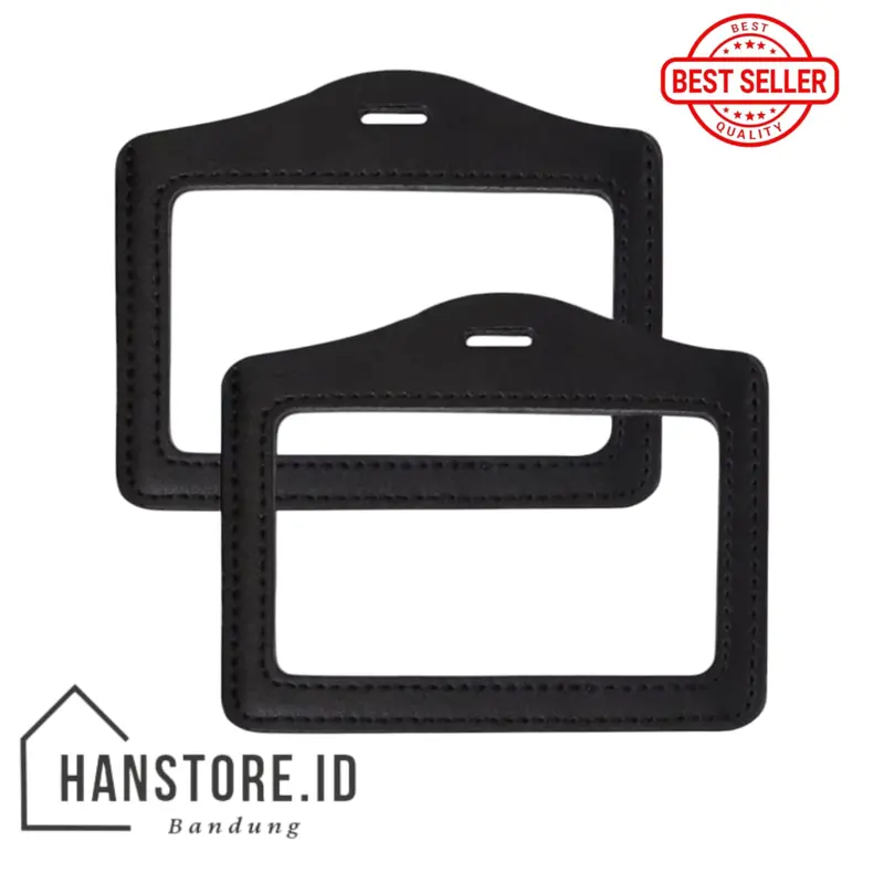 FRAME ID CARD LANDSCAPE / ID CARD HOLDER KULIT DOUBLE SIDE MIKA LANDSCAPE 0