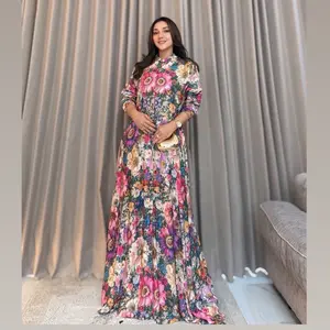 Dress glamour hijab friendly rayon premium