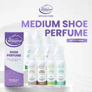 Simplycist Shoee Parfume - Shoee Refresher Deodorize - Parfume Sepatu - Pengharum Sepatu - Penghilang Bau Sepatu - Ukuran 100ML