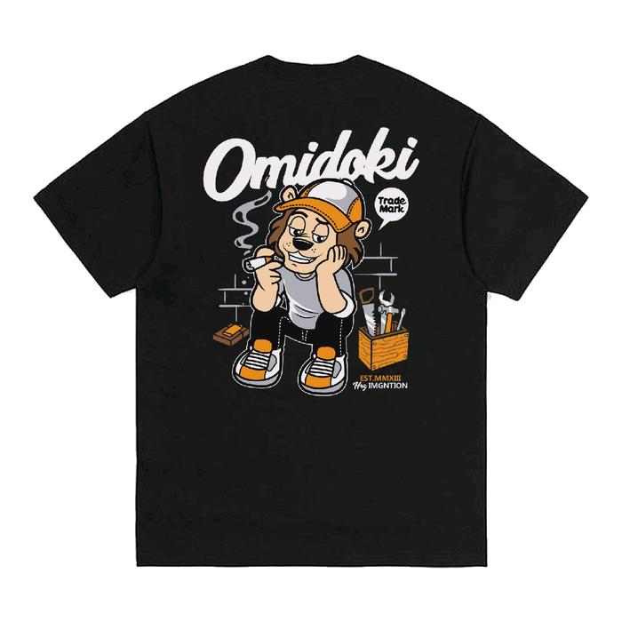 Gambar Omidoki T-shirt Hitam Dogystyle Kaos Pria Distro Katun Combed 24s Lembut Nyaman Tangan Pendek Sablon Tebal  Cowok Baju Keren - S dari Omidoki_NEW Kab. Bogor Tokopedia