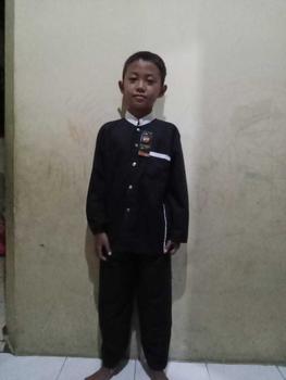Product Review of Baju koko anak Laki Laki Setelan usia 4-12 Tahun Hitam Muslim Kain Katun Panjang Kancing Celana from u**9 0