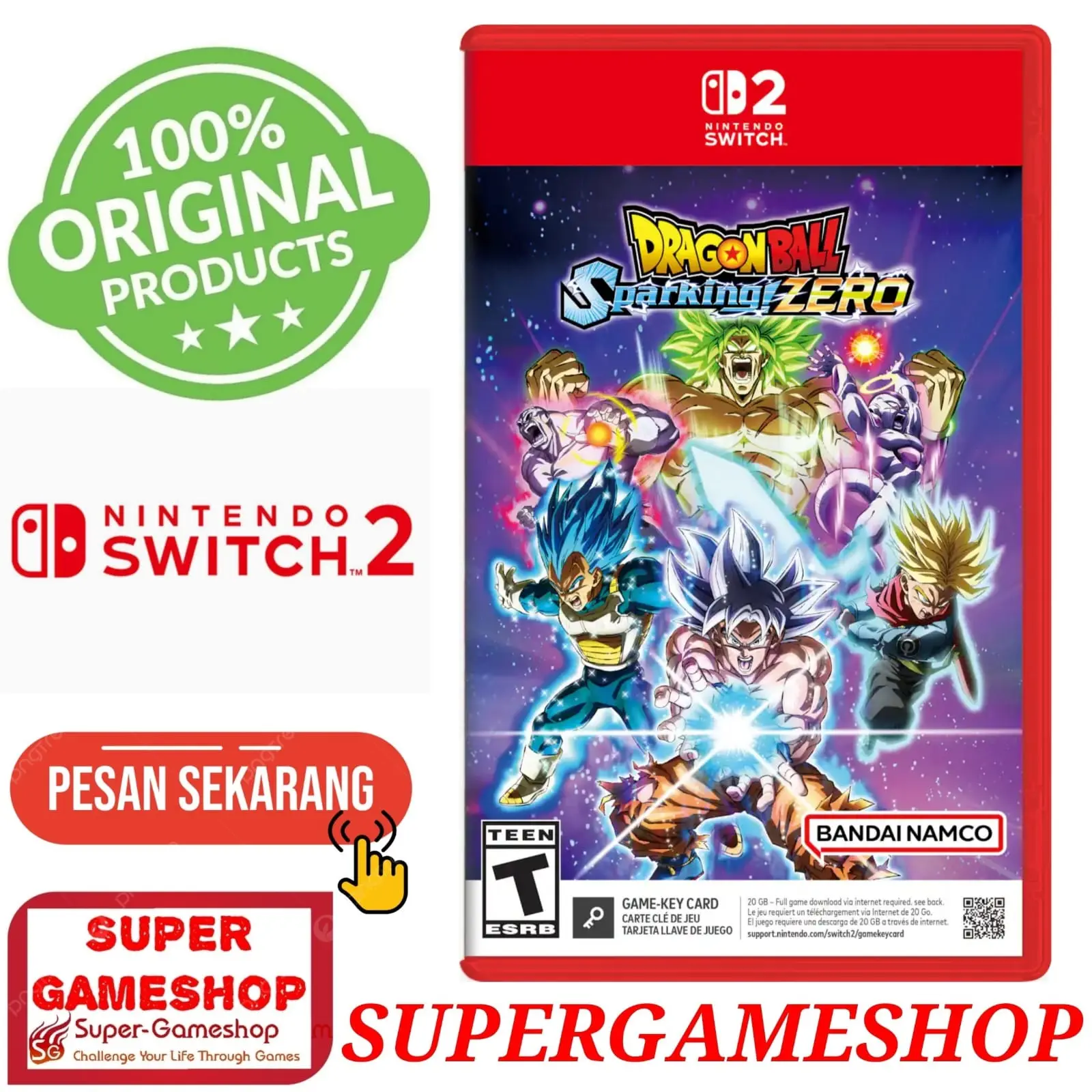 [Nintendo Switch 2] Dragon Ball Sparking Zero Z Switch2 Dragon Ball Sparking Zero Z