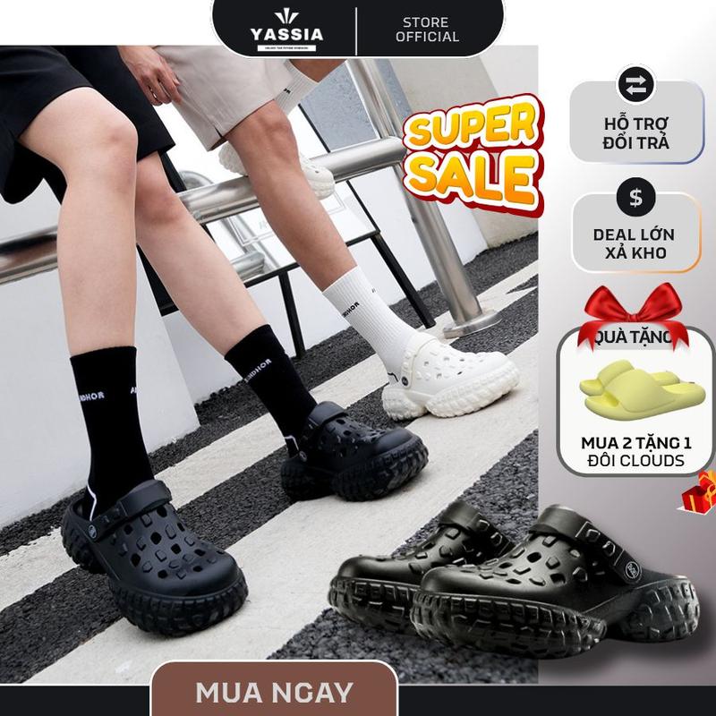 Dép Đúc YASSIA TITAN Nam Nữ EVA Cao Cấp Dép Đúc Nguyên Khối Chống Trơn Trượt Thoáng Khí Êm Ái - Xu Hướng Thời Trang 2025
