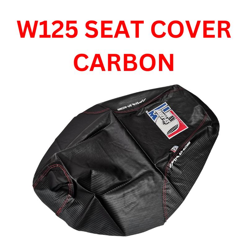 W125 / SRL115 FI SEAT COVER CARBON SA KORN MOTORCYCLE - TikTok Shop ...