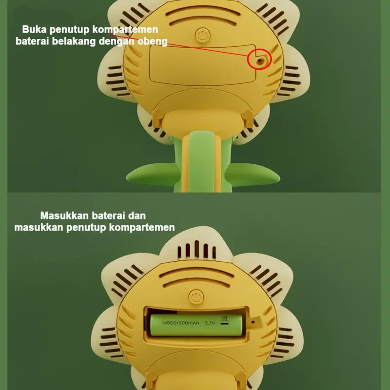 BUNGA  MATAHARI Bubble Gun Bazoka Basoka Mainan   Mainan   Tembakan Sabun Toys Anak Laki Laki Mainan Anak Games Hadiah 3