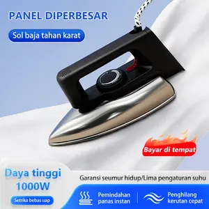 Raw YunDai resmi Setrika 1000W Stainless Anti Lengket mesin seteika /setrika uap- Elektronik Rumah Tangga