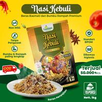 Gambar Nasi Basmati Kebuli Beras Bumbu Instan Mandhee Kemasan 1kg Briyani Kabsah Paket Biryani Premium - Nasi Kabsah 350gr dari Lumion Food Kota Administrasi Jakarta Pusat 1 Tokopedia