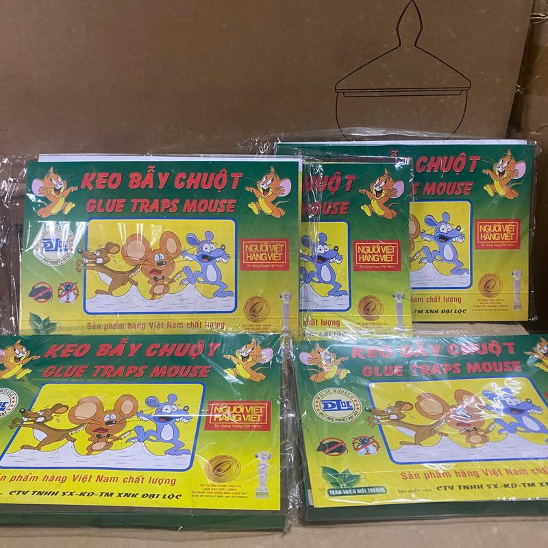  Combo 10 Miếng Keo Dính Chuột Ruồi Và CônTrùng Siêu Dính Đại Lộc 