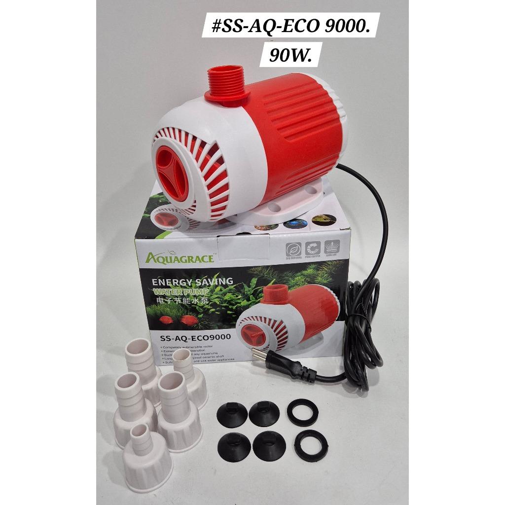 AquaGrace SS-AQ-ECO9000 Water Pump Energy Saving Aquarium Fish Pam Air Ikan Akuarium Submersible