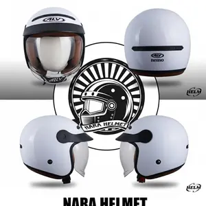 helm alv nemo RETRO terbaru ORIGINAL pria & wanita dewasa SNI