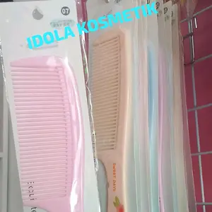 IDOLA KOSMETIK Sisir Rambut Lembut Model 07 bermacam warna untuk Perawatan Rambut Harian