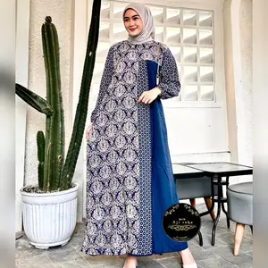Gamis Jamilah Rayon Super Adem Halus Tebal Nyaman Busui Lengan Panjang Tali Samping Bahan Rayon Super Lingkar Dada 120cm Panjang Baju 135cm lebaranr